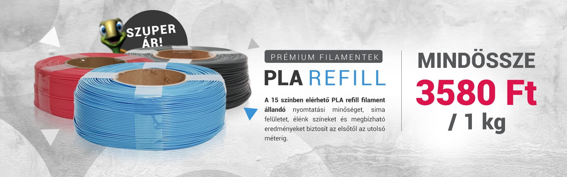 Refill filamentek